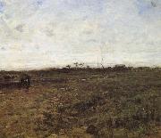 Jean Francois Millet Field with tow countrywoman oil